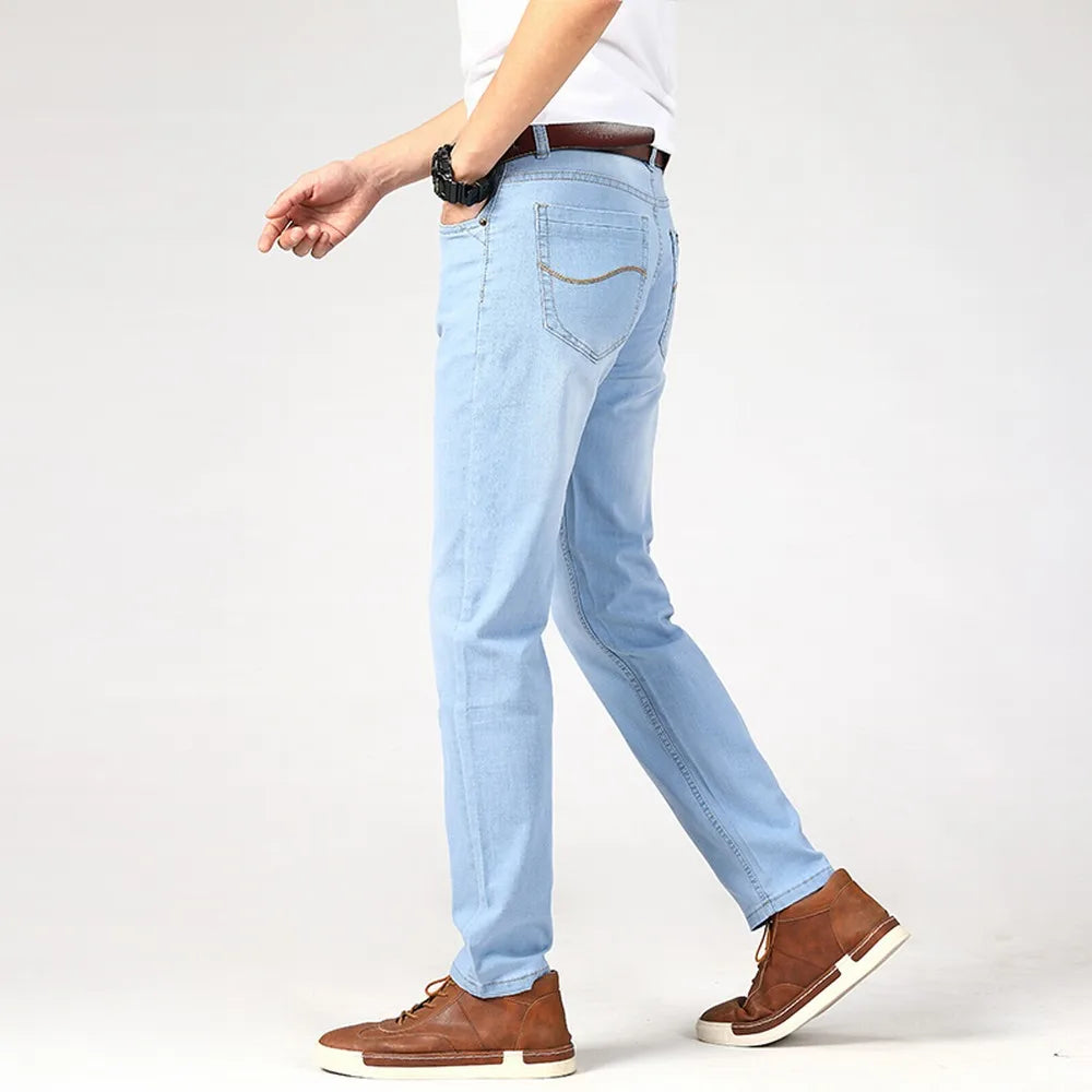 Urban Ease | Stretch Business Denim Trousers