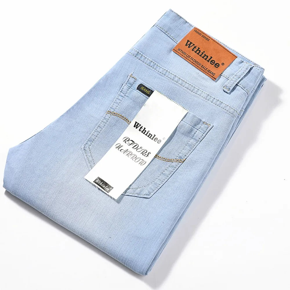 Urban Ease | Stretch Business Denim Trousers