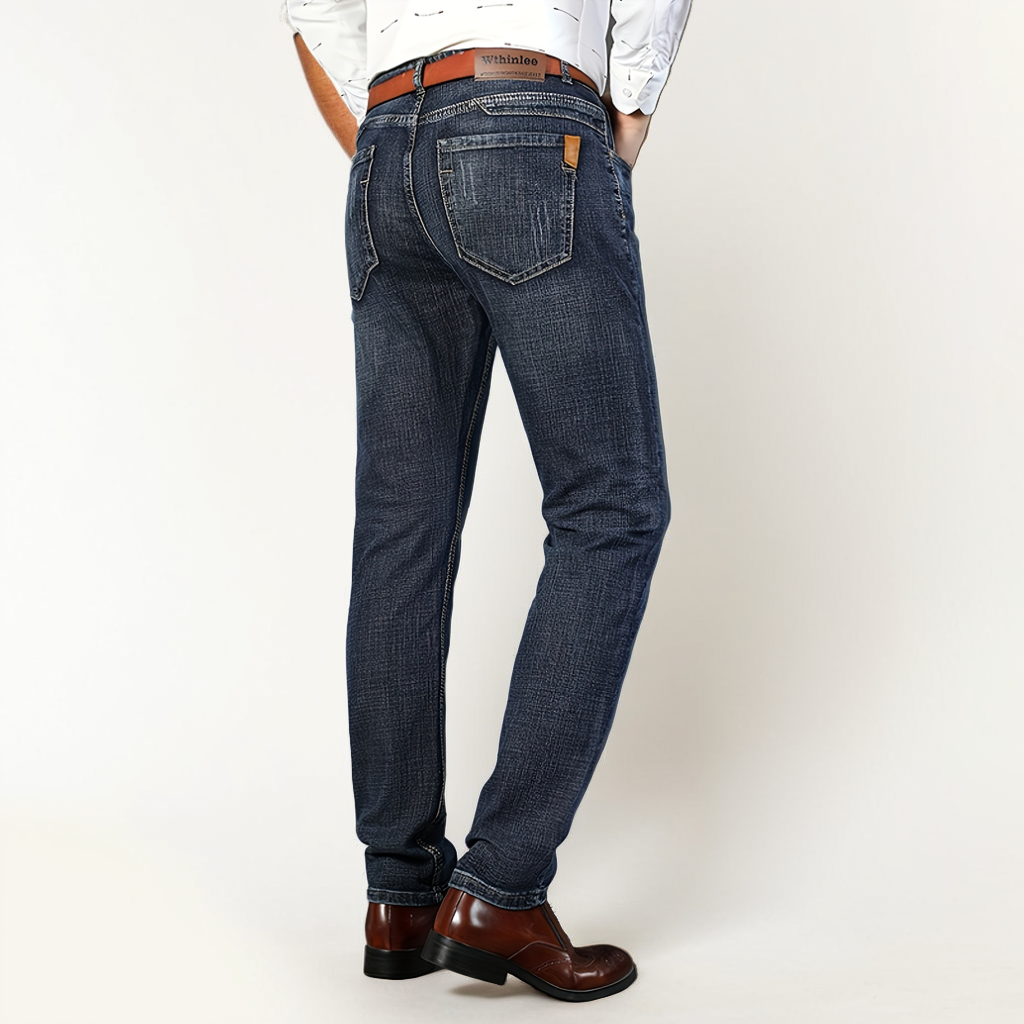 The True Blue | Men's Solid Denim Jeans