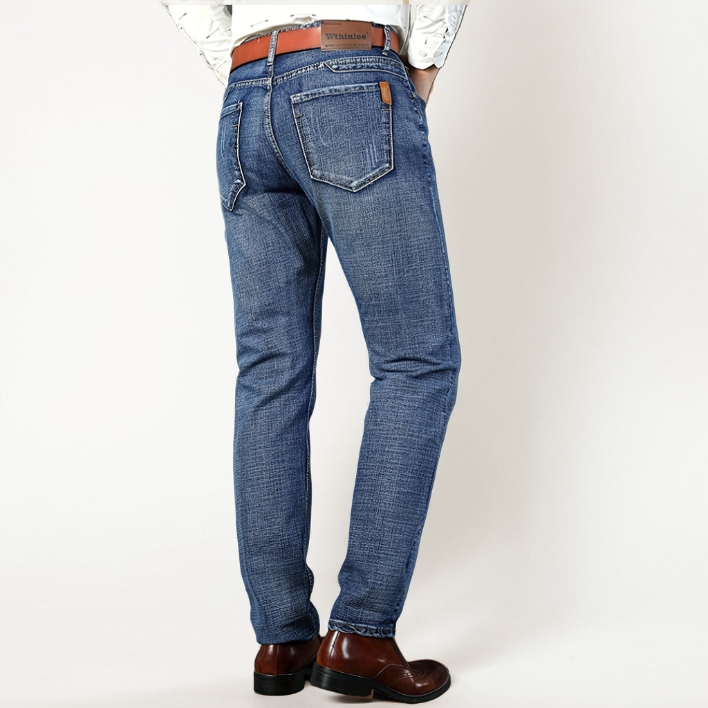 The True Blue | Men's Solid Denim Jeans