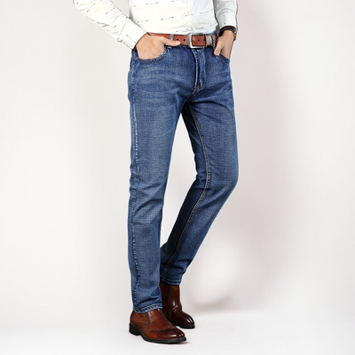 The True Blue | Men's Solid Denim Jeans